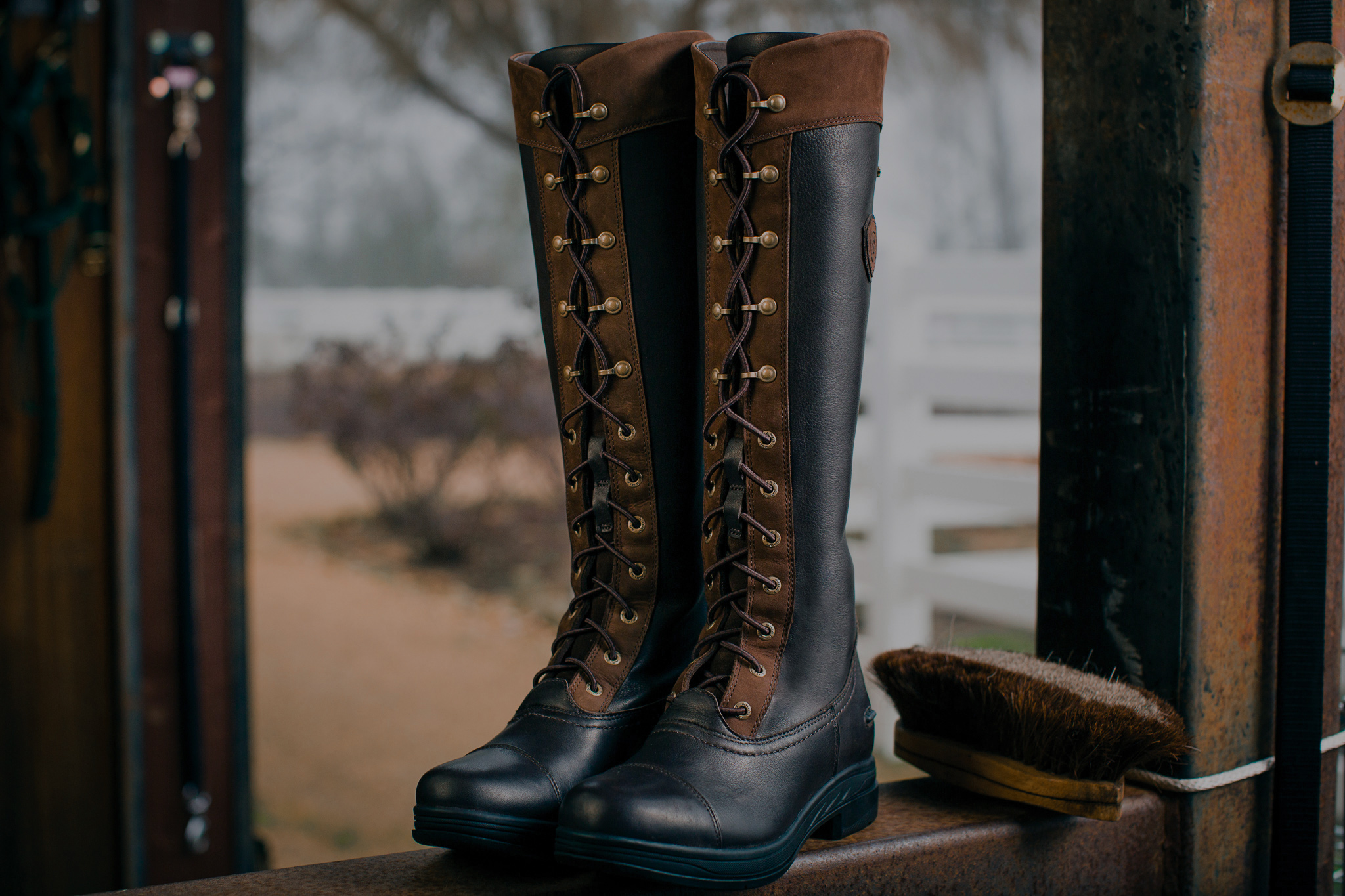 Ariat knee high clearance boots